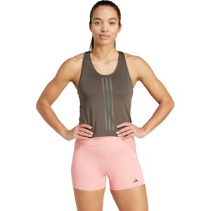 adidas - Performance Power Reversible - Tanktop - Groen - 91% Gerecycled Polyester, AEROREADY