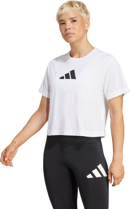 adidas Performance Train Essentials Big Logo Performance Training T-shirt - Dames - Wit