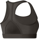 Adidas - Powerreact - Sportbeha - Zwart - 91% Gerecycled Polyester, AEROREADY