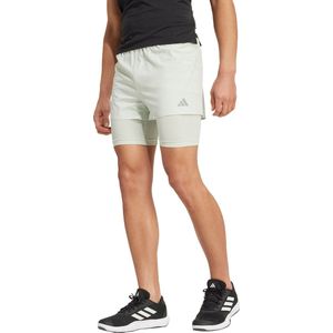 adidas Performance HEAT.RDY Twee-in-Een HIIT Short - Heren - Groen