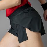 adidas - Adizero Essentials Split Shorts - Sportbroek - Zwart - Gerecycled Polyester