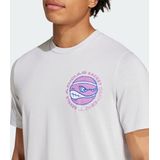 adidas - Racket Graphic - T-shirt - Met Korte Mouwen