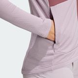 adidas TERREX Terrex Multi Light Fleece Ritsjack - Dames - Paars