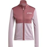 adidas TERREX Terrex Multi Light Fleece Ritsjack - Dames - Paars