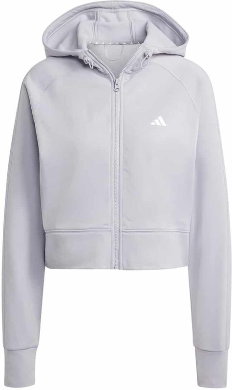 adidas - Aeroready Game And Go - Fleece Trainingsjack - Zwart