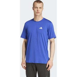 adidas  Train Essentials Stretch Training T-Shirt  Shirts  heren Blauw