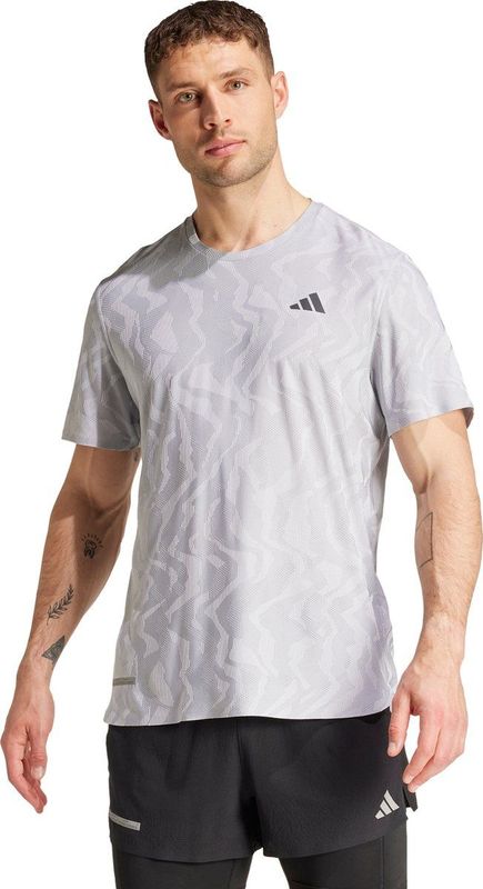 adidas - Hardloop T-shirt - Zwart - 100% Gerecycled Polyester - HEAT.RDY
