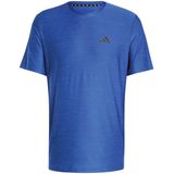 adidas - Trainingsshirt - Zwart - 92% Gerecycled Polyester, 8% Elastaan