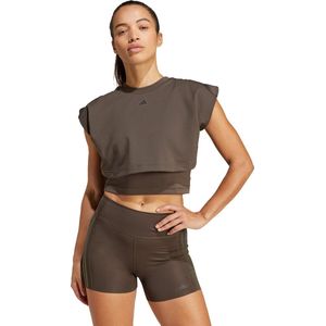 Sporttop - Gerecycled Materiaal - Ronde Hals - Logoprint - Milieuvriendelijk Geproduceerd