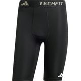 adidas Performance TECHFIT Compression Training Korte Legging - Heren - Zwart