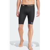 adidas Performance TECHFIT Compression Training Korte Legging Heren Zwart