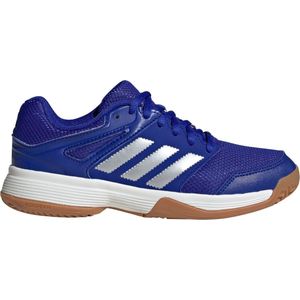 adidas Speedcourt K Sneakers - Lucid Blue Silver Metallic Gum - Kinderen