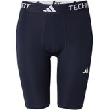 adidas - Techfit - Korte Broeken - Zwart - 83% Gerecycled Polyester, 17% Elastaan