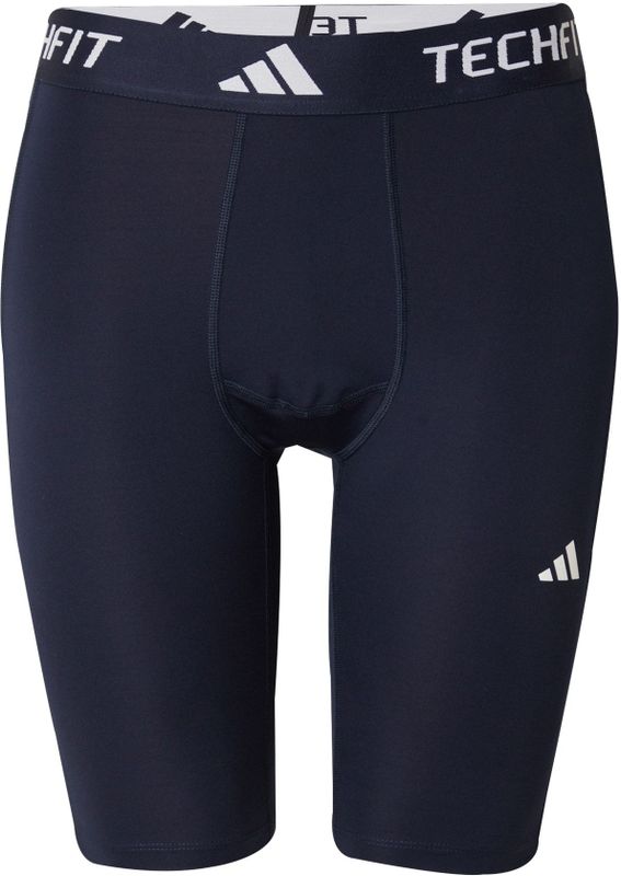 adidas - Techfit - Korte Broeken - Zwart - 83% Gerecycled Polyester, 17% Elastaan