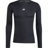 Kompressions-T-Shirt langarm adidas Techfit