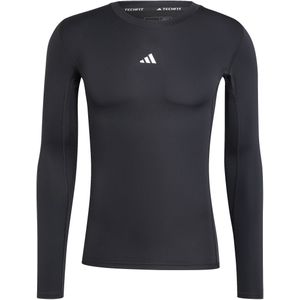 adidas Performance TECHFIT Compression Training Longsleeve - Heren - Zwart- MT