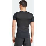 adidas - TECHFIT Compression - Sportshirt - Zwart - Polyester