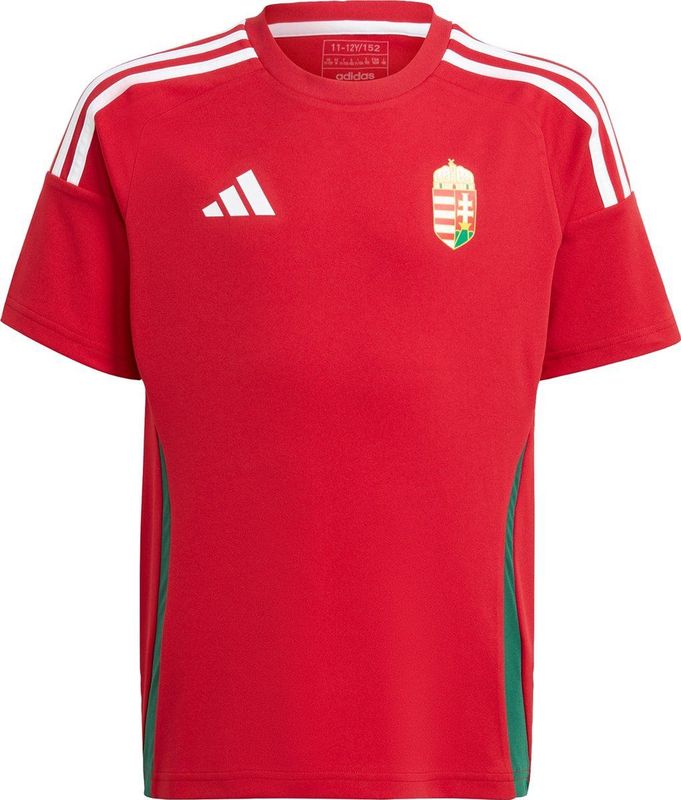 adidas Performance Hongarije Fanshirt Thuis Kids - Kinderen - Bordeaux- 152