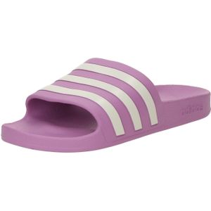 adidas - Vanquish 6 Lea - Hardloopschoenen - Preloved Purple/Off Wit/Grijs Twee - Synthetisch Bovenmateriaal - Cloudfoam Voetbed