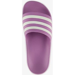 adidas - ADILETTE AQUA - Damesslippers - Zwart - Kunststof