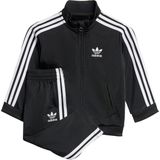 adidas - Iconisch Trainingspak - Zwart - 100% Gerecycled Polyester