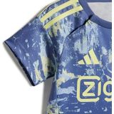 adidas - Ajax Uit Babykit - Voetbaltenue - Rood/Wit - 100% Gerecycled Polyester