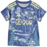 adidas - Ajax Uit Babykit - Voetbaltenue - Rood/Wit - 100% Gerecycled Polyester