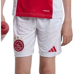 adidas Ajax Thuisbroekje 2024-2025 Kids - Zwart - 100% Gerecycled Polyester