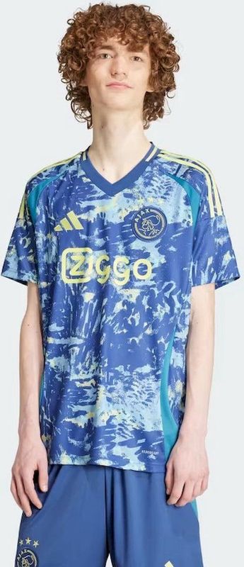 ADIDAS ajax a jsy wedstrijdsh repl voetbal km he Blauw
