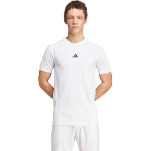 adidas Performance Tennis Pro Naadloos AEROREADY FreeLift T-shirt - Heren - Wit