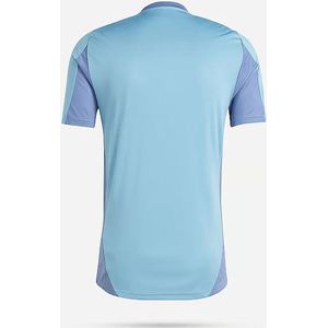 adidas - Ajax Trainingsshirt - Lichtblauw Blauw Geel - 100% Gerecycled Polyester