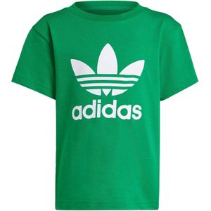 adidas Originals - Adicolor Trefoil - T-shirt - Groen - Katoen