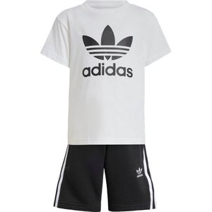 adidas Originals Adicolor Short T-shirt Set Kids - Kinderen - Zwart- 116