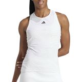 Adidas - Club Graphic - Mouwloos T-shirt - Slim Fit - 100% Gerecycled Polyester