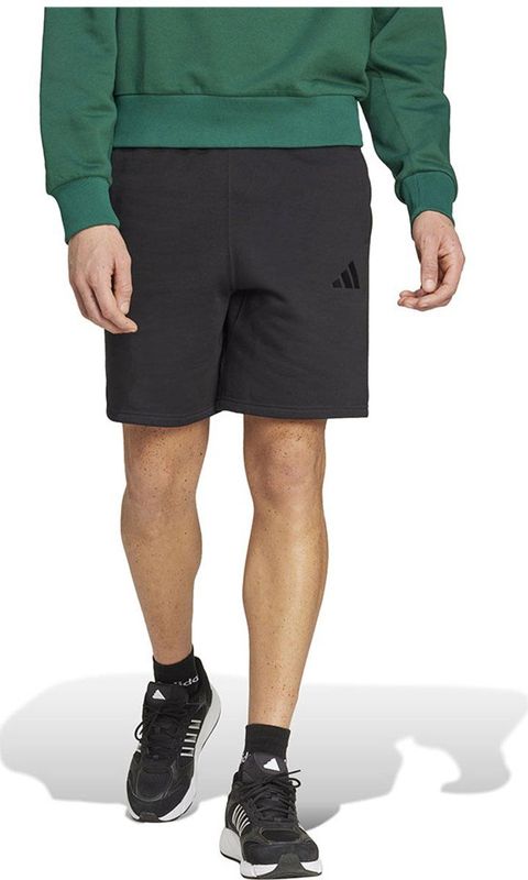 Adidas - All Season Fleece Shorts - Grijs - Fleece