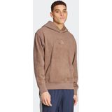 adidas - Sweatshirt - Zwart - Katoen en Gerecycled Polyester