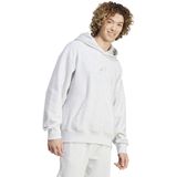 Adidas - Elevated All Szn Terry Loop Hoodie - Grijs - Katoenmix