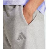 adidas - All SZN - Korte Broeken - Grijs - 100% Katoen