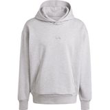 Adidas - All Szn Fleece Hoodie - Grijs - Katoen/Fleece - Losse Pasvorm