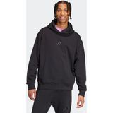 Hoodie - Black - 100% Katoen - Sportief