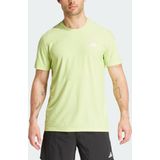adidas - Own The Run - T-shirt - Zwart - AEROREADY