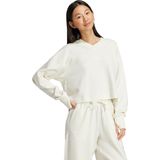 adidas - Sweatshirt - Zwart - Jacquardstof - Losse Pasvorm