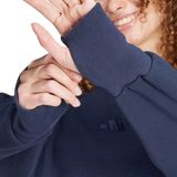 adidas Sportswear ALL SZN Ribbed V-Neck Sweatshirt - Dames - Blauw