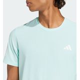 adidas Performance Own the Run T-shirt - Heren - Turquoise
