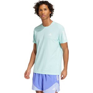 adidas Performance Own the Run T-shirt - Heren - Turquoise