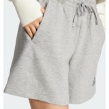 adidas - ALL SZN Rib Short - Korte Broek - Grijs - Dames - 2XL