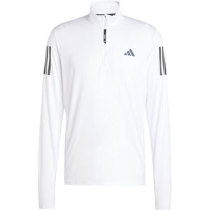 adidas - Hardloopjack - Zwart - Enkele Jersey, Mesh - AEROREADY