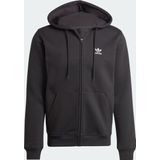 adidas Originals Trefoil Essentials Ritshoodie - Heren - Zwart