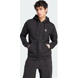 adidas Originals Trefoil Essentials Ritshoodie - Heren - Zwart