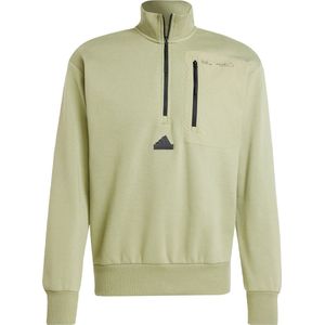 adidas - Sportswear City Escape - Fleece Sweatshirt - Groen - Heren